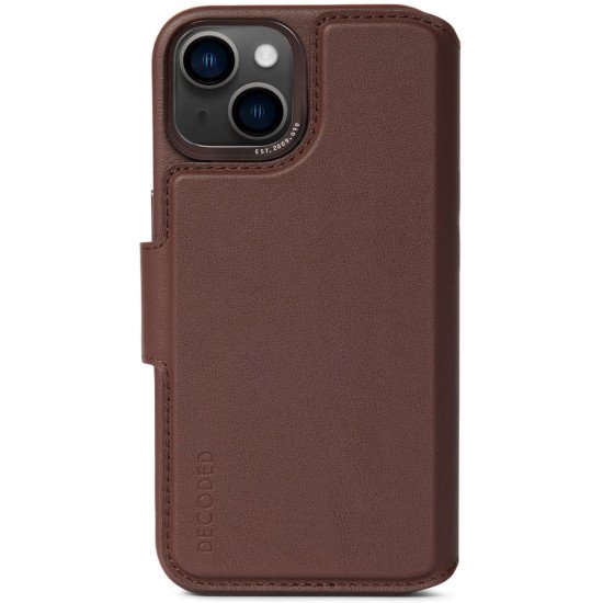 Decoded Modu Wallet coque de protection pour téléphones portables 17 cm (6.69") Étui avec portefeuille Marron, Chocolat