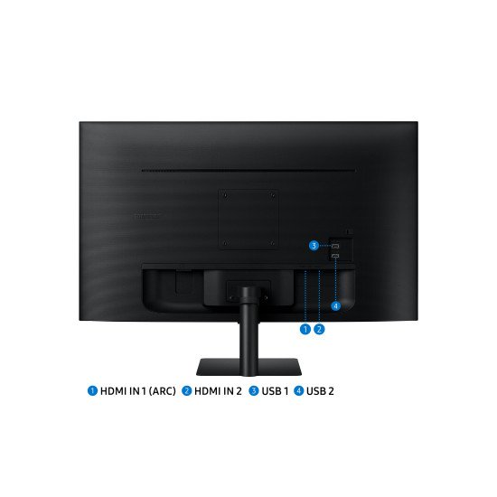 Samsung Smart Monitor M5 M50D écran PC 68,6 cm (27") 1920 x 1080 pixels Full HD LED Noir