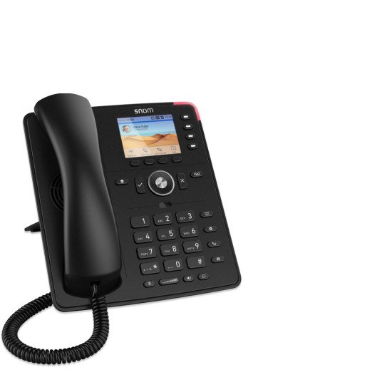 Snom D713 téléphone fixe Noir TFT