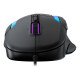 Turtle Beach Kone II - Souris gaming RGB ergonomique filaire, capteur optique 26 000 DPI, interrupteurs optiques 100 M de clics, 23 entrées personnalisables, molette 4D, patins en PTFE pur - Noir cendre