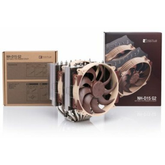 Noctua NH-D15 G2 système de refroidissement d'ordinateur Processeur Refroidisseur d'air 14 cm