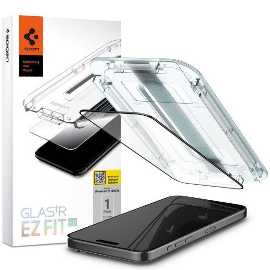 Spigen Glas.tR EZ Fit HD Protection d'écran transparent Apple 1 pièce(s)