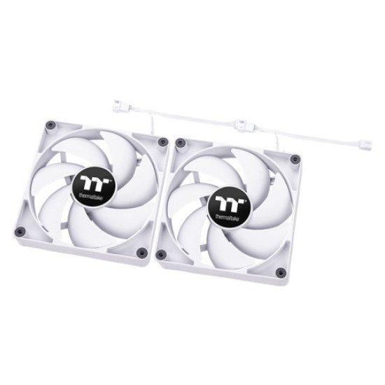 Thermaltake CT140 PC Boitier PC Ventilateur 14 cm Blanc 2 pièce(s)