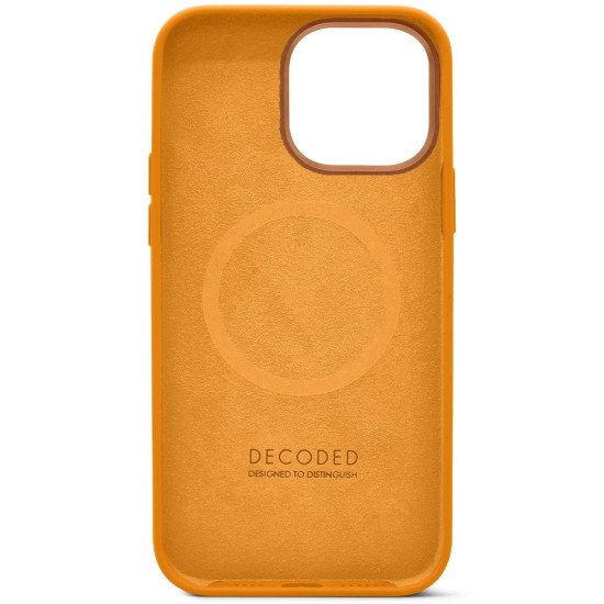 Decoded AntiMicrobial Silicone Back Cover coque de protection pour téléphones portables 17 cm (6.69") Housse Abricot