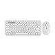 Logitech Pebble 2 Combo clavier Souris incluse RF sans fil + Bluetooth AZERTY Français Blanc