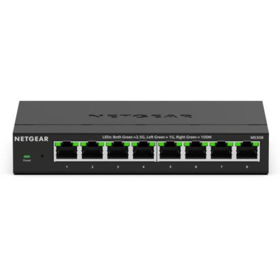 NETGEAR MS308E Non-géré 2.5G Ethernet (100/1000/2500) Noir