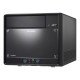 Shuttle XPC cube Barebone SH610R4 - S1700, Intel H610, 1x PCIe X16, 1x PCIe X1, 1x LAN,1x HDMI, 2x DP, 1x VGA 2x 3.5"