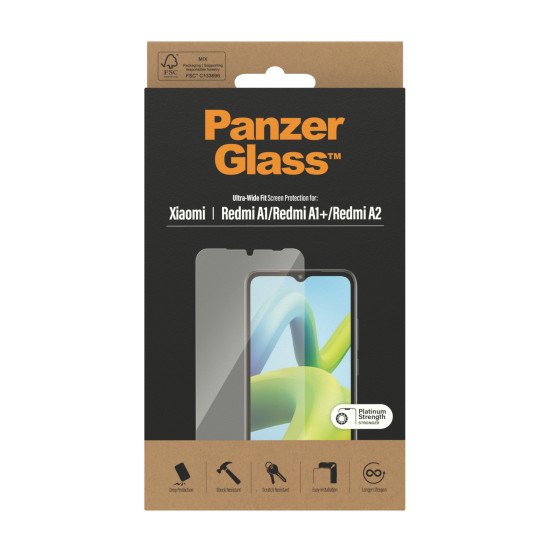 PanzerGlass 8067 écran et protection arrière de téléphones portables Protection d'écran transparent Xiaomi 1 pièce(s)