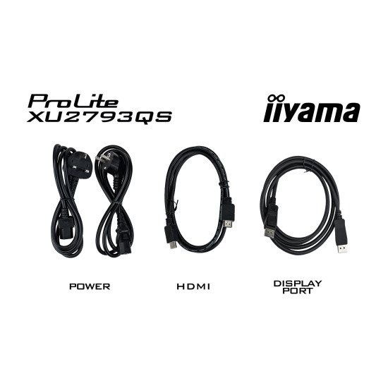 iiyama ProLite XU2793QS-B6 écran PC 54,6 cm (21.5") 2560 x 1440 pixels Full HD LED Noir