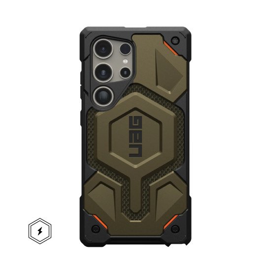 Urban Armor Gear Monarch PRO Kevlar coque de protection pour téléphones portables 17,3 cm (6.8") Housse Noir, Olive