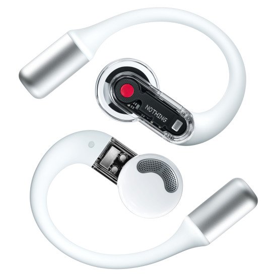 Nothing Ear (open) Casque True Wireless Stereo (TWS) Ecouteurs Appels/Musique Bluetooth Blanc