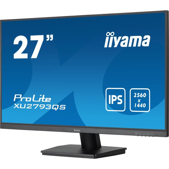 iiyama ProLite XU2793QS-B6 écran PC 54,6 cm (21.5") 2560 x 1440 pixels Full HD LED Noir