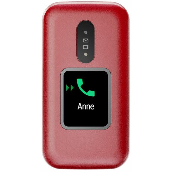 Doro 2880 124,1 g Rouge, Blanc Téléphone numérique