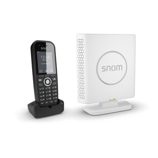 Snom M430 Téléphone DECT Identification de l'appelant Noir, Blanc