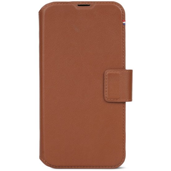 Decoded D24IPO15PDW5TN coque de protection pour téléphones portables 15,5 cm (6.1") Étui avec portefeuille Marron