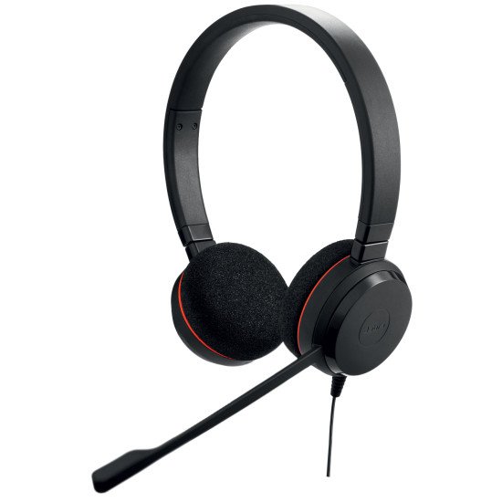 Jabra Evolve 20 Casque Avec fil Arceau Bureau/Centre d'appels USB Type-C / USB Type-A Noir