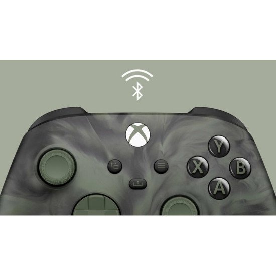 Microsoft QAU-00104 accessoire de jeux vidéo Noir, Vert Bluetooth/USB Manette de jeu Analogique/Numérique Android, PC, Xbox One, Xbox Series S, Xbox Series X, iOS