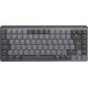 Logitech MX Mini Mechanical clavier RF sans fil + Bluetooth QWERTY US International Graphite, Gris