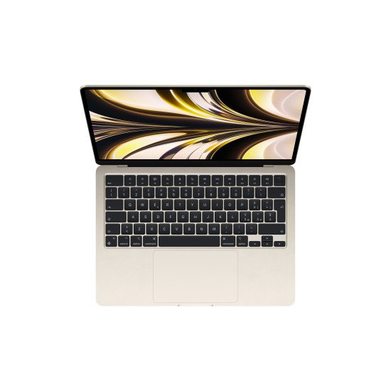 Apple MacBook Air MacBookAir M2 Ordinateur portable 34,5 cm (13.6") Apple M 8 Go 256 Go SSD Wi-Fi 6 (802.11ax) macOS Monterey Beige