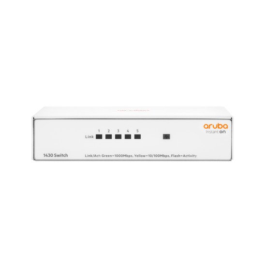 HPE Aruba Instant On 1430 5G Non-géré L2 Gigabit Ethernet (10/100/1000) Blanc