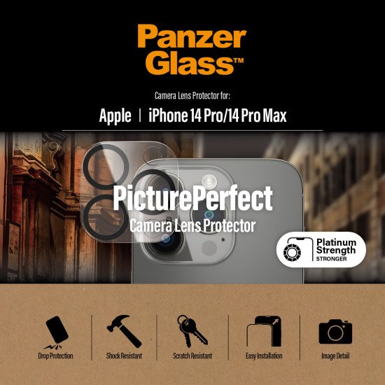 PanzerGlass Camera Protector Protection d'écran transparent Apple 1 pièce(s)