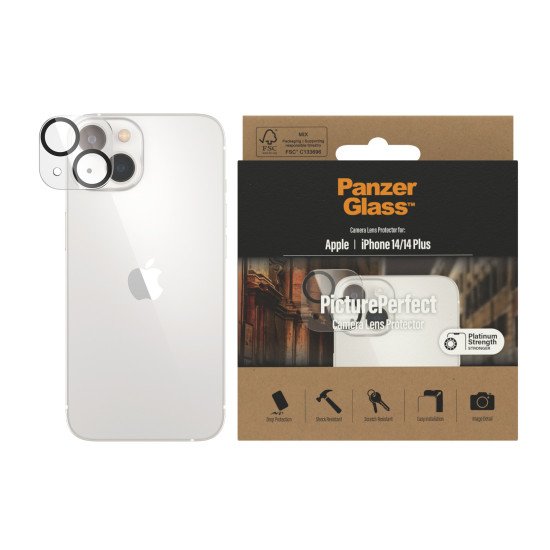 PanzerGlass Camera Protector Protection d'écran transparent Apple 1 pièce(s)