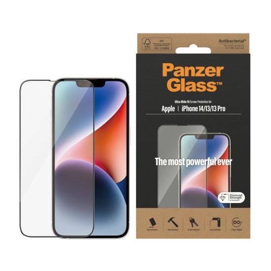 PanzerGlass Ultra-Wide Fit Apple iPhone Protection d'écran transparent 1 pièce(s)