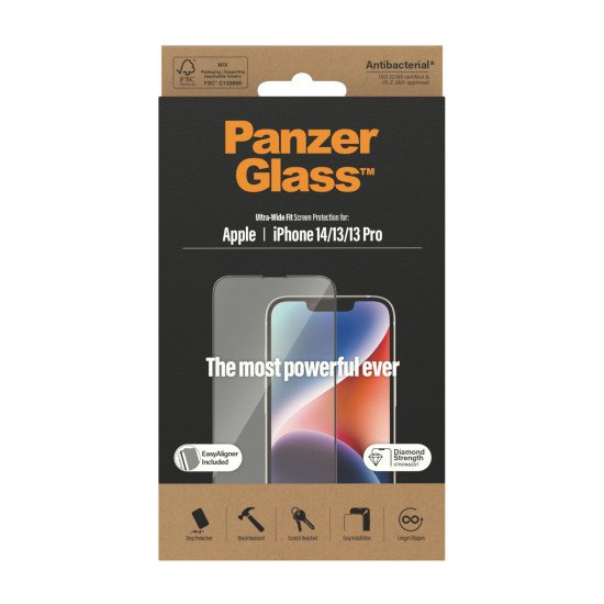 PanzerGlass Ultra-Wide Fit Apple iPhone Protection d'écran transparent 1 pièce(s)