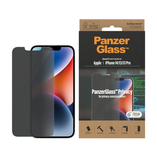 PanzerGlass Classic Fit Privacy Apple i Protection d'écran transparent 1 pièce(s)