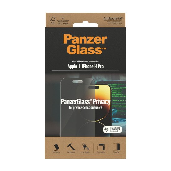 PanzerGlass Ultra-Wide Fit Privacy Appl Protection d'écran transparent Apple 1 pièce(s)