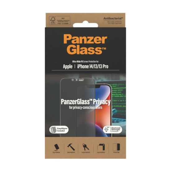 PanzerGlass Ultra-Wide Fit Privacy Appl Protection d'écran transparent Apple 1 pièce(s)