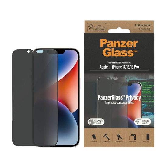 PanzerGlass Ultra-Wide Fit Privacy Appl Protection d'écran transparent Apple 1 pièce(s)