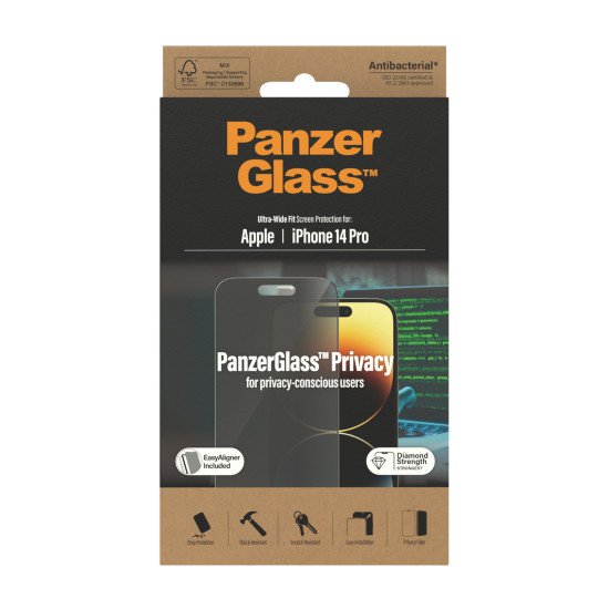 PanzerGlass Ultra-Wide Fit Privacy Appl Protection d'écran transparent Apple 1 pièce(s)