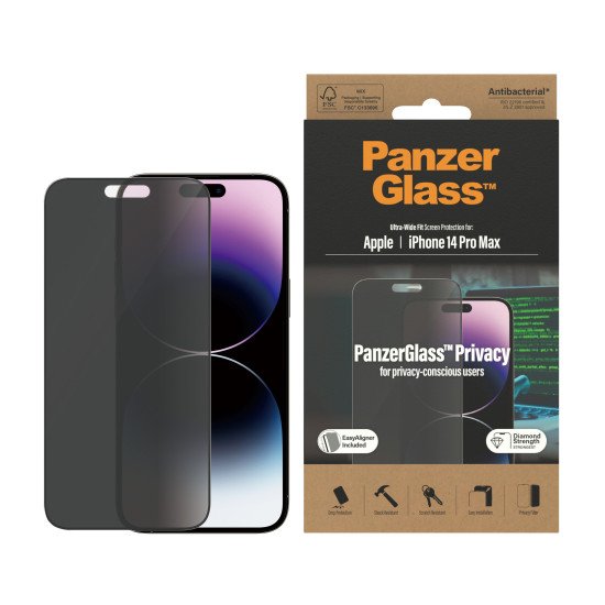 PanzerGlass P2786 écran et protection arrière de téléphones portables Protection d'écran transparent Apple 1 pièce(s)