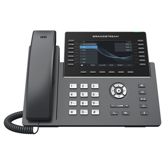 Grandstream Networks GRP2650 téléphone fixe Noir 14 lignes TFT Wifi