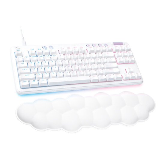 Logitech G G713 clavier USB AZERTY Français Blanc