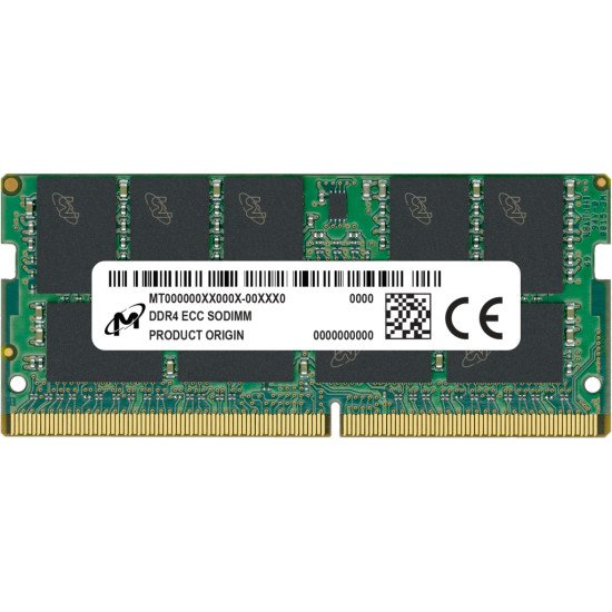 Micron MTA18ASF2G72HZ-3G2R1R module de mémoire 16 Go 1 x 16 Go DDR4 3200 MHz ECC