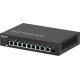 NETGEAR GSM4210PD-100EUS commutateur réseau Géré L2/L3 Gigabit Ethernet (10/100/1000) Connexion Ethernet, supportant l'alimentation via ce port (PoE) Noir