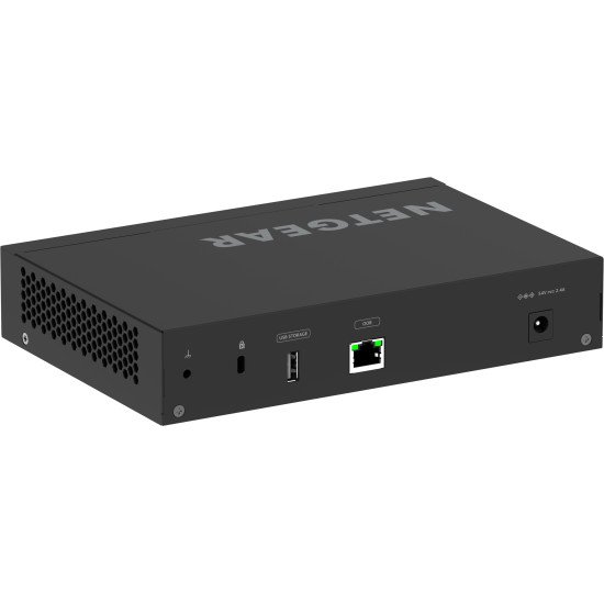 NETGEAR GSM4210PD-100EUS commutateur réseau Géré L2/L3 Gigabit Ethernet (10/100/1000) Connexion Ethernet, supportant l'alimentation via ce port (PoE) Noir