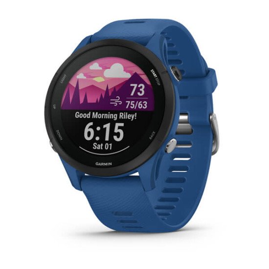 Garmin Forerunner 255 3,3 cm (1.3") MIP 46 mm Bleu GPS (satellite)