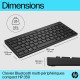 HP Clavier Bluetooth multi-périphériques compact 350