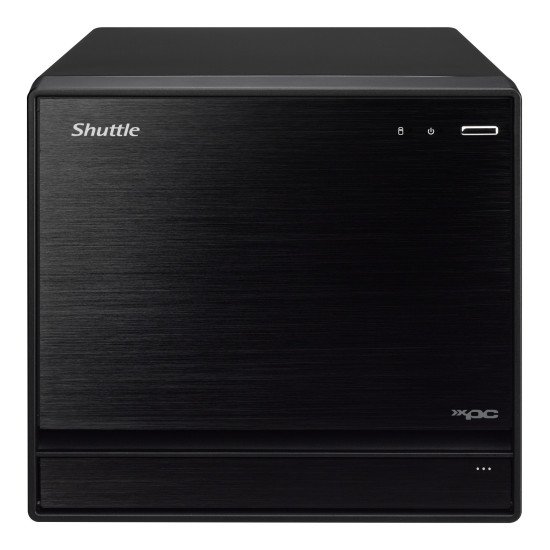 Shuttle XPC cube Barebone SW580R8 - S1200, Intel W580, vPRO, 4x LAN (2x 1Gb & 2x 2.5Gb), 4x 3.5" HDD bays