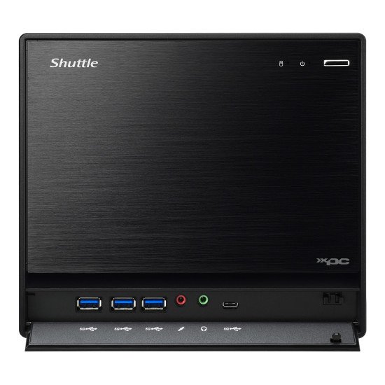 Shuttle XPC cube Barebone SW580R8 - S1200, Intel W580, vPRO, 4x LAN (2x 1Gb & 2x 2.5Gb), 4x 3.5" HDD bays