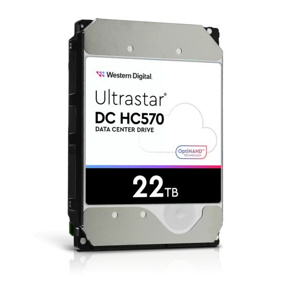 Western Digital Ultrastar DC HC570 disque dur 22 To 7200 tr/min 512 Mo 3.5" SAS