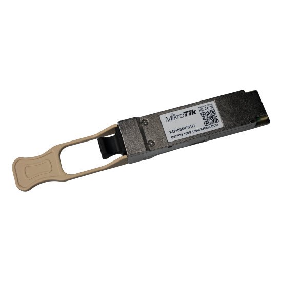 Mikrotik XQ+85MP01D module émetteur-récepteur de réseau Fibre optique 100000 Mbit/s QSFP28 850 nm