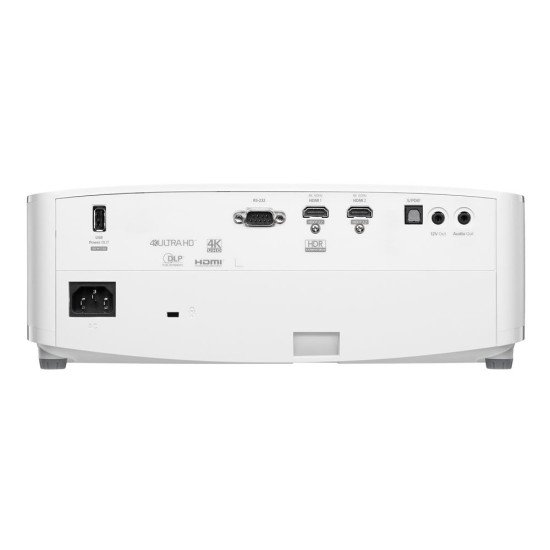 Optoma UHD38x vidéo-projecteur Projecteur à focale standard 4000 ANSI lumens DLP 4K (4096x2400) Compatibilité 3D Blanc