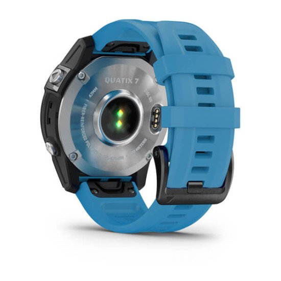 Garmin quatix 7 3,3 cm (1.3") MIP 47 mm Numérique 260 x 260 pixels Écran tactile Bleu Wifi GPS (satellite)