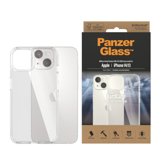 PanzerGlass HardCase coque de protection pour téléphones portables 15,5 cm (6.1") Housse Transparent