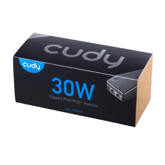 Cudy POE200 adaptateur et injecteur PoE Gigabit Ethernet 54 V