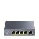 Cudy GS1005P commutateur réseau Gigabit Ethernet (10/100/1000) Connexion Ethernet POE Gris